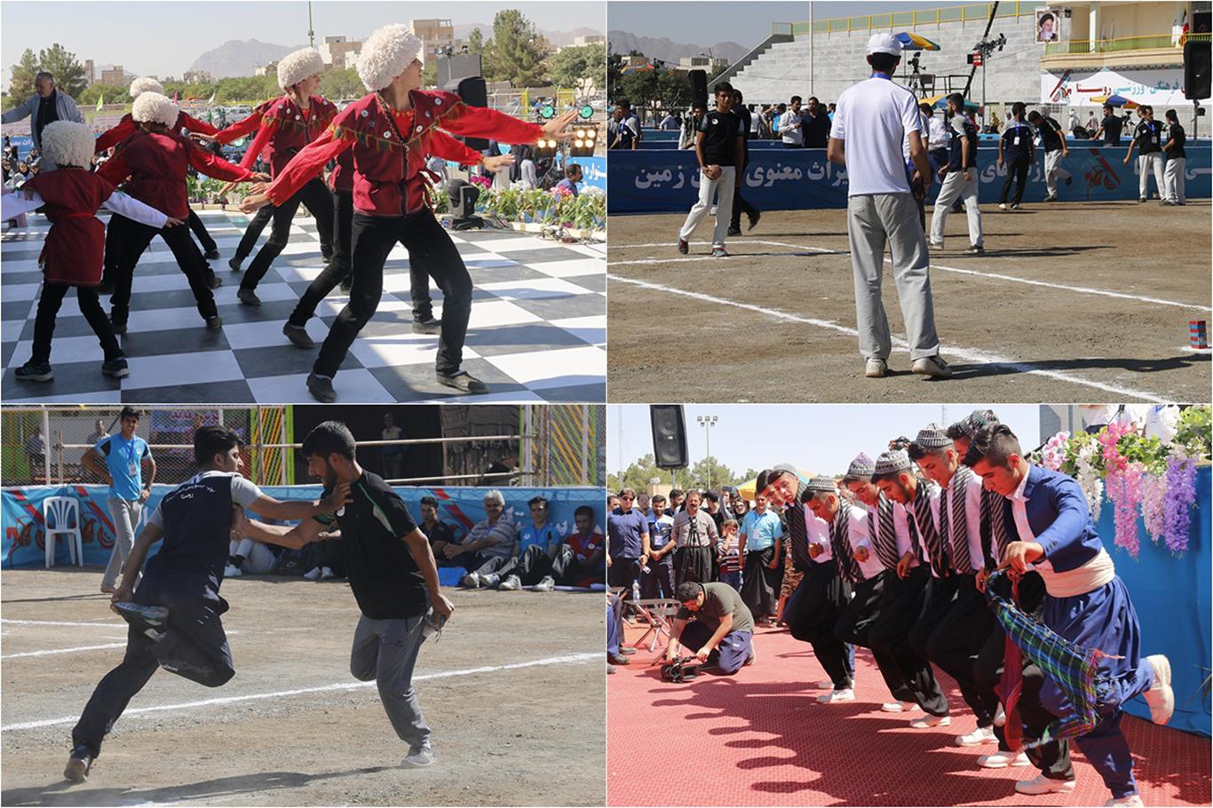 İran’da 'Köy Sporları Şenliği' ile farklı kültürler bir araya geldi